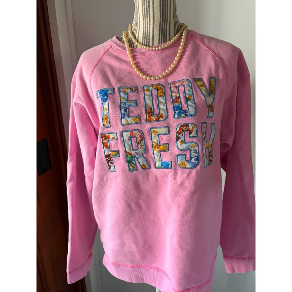 Teddy Fresh Limited Edition Care Bears Y2K Kidcore Fall Nostalgic Sweatshirt